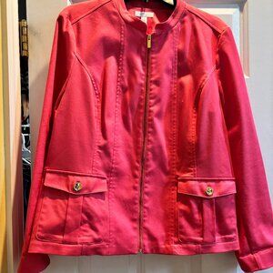 Charter Club coral pink jacket/blazer